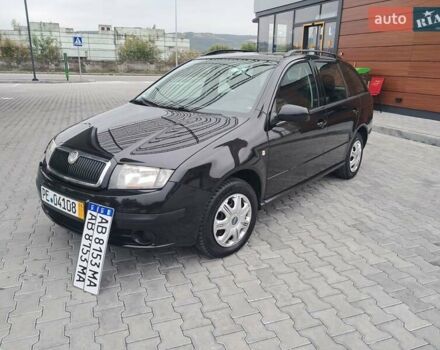 Чорний Шкода Фабія, об'ємом двигуна 1.4 л та пробігом 228 тис. км за 4750 $, фото 1 на Automoto.ua