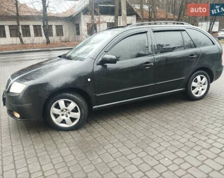 Черный Шкода Фабия, объемом двигателя 1.9 л и пробегом 315 тыс. км за 5090 $, фото 8 на Automoto.ua