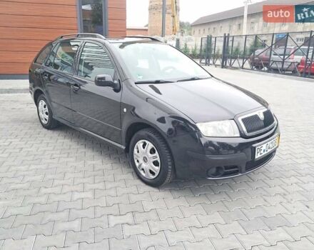 Чорний Шкода Фабія, об'ємом двигуна 1.4 л та пробігом 228 тис. км за 4750 $, фото 26 на Automoto.ua