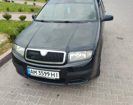 Чорний Шкода Фабія, об'ємом двигуна 1.39 л та пробігом 265 тис. км за 4200 $, фото 10 на Automoto.ua