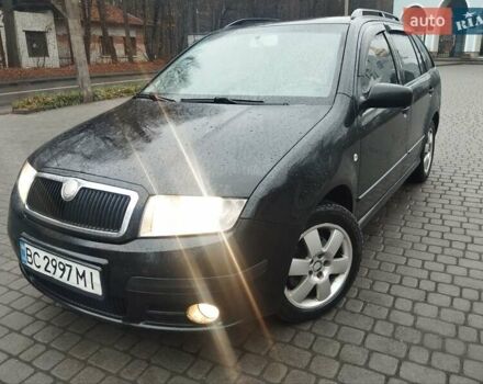 Черный Шкода Фабия, объемом двигателя 1.9 л и пробегом 315 тыс. км за 4890 $, фото 7 на Automoto.ua