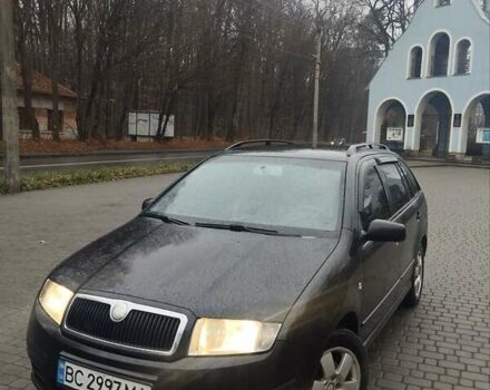 Черный Шкода Фабия, объемом двигателя 1.9 л и пробегом 315 тыс. км за 4890 $, фото 6 на Automoto.ua