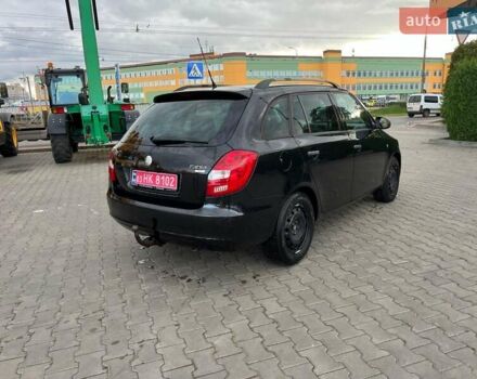 Черный Шкода Фабия, объемом двигателя 1.4 л и пробегом 280 тыс. км за 5100 $, фото 3 на Automoto.ua
