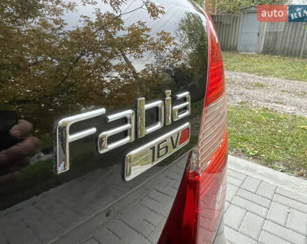 Чорний Шкода Фабія, об'ємом двигуна 1.6 л та пробігом 190 тис. км за 6200 $, фото 24 на Automoto.ua