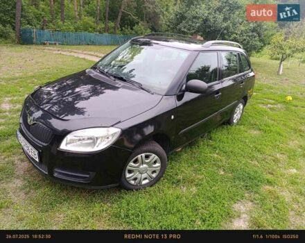 Черный Шкода Фабия, объемом двигателя 1.2 л и пробегом 225 тыс. км за 5300 $, фото 3 на Automoto.ua