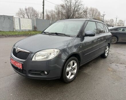 Черный Шкода Фабия, объемом двигателя 1.6 л и пробегом 195 тыс. км за 6500 $, фото 2 на Automoto.ua