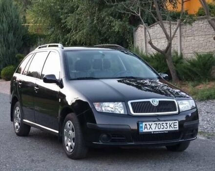 Черный Шкода Фабия, объемом двигателя 1.42 л и пробегом 178 тыс. км за 5400 $, фото 11 на Automoto.ua