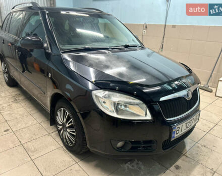 Черный Шкода Фабия, объемом двигателя 1.42 л и пробегом 206 тыс. км за 3600 $, фото 13 на Automoto.ua
