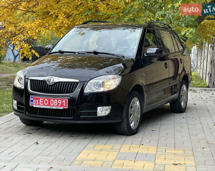 Чорний Шкода Фабія, об'ємом двигуна 1.6 л та пробігом 190 тис. км за 6200 $, фото 2 на Automoto.ua