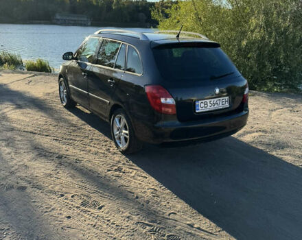 Черный Шкода Фабия, объемом двигателя 1.9 л и пробегом 244 тыс. км за 5399 $, фото 3 на Automoto.ua