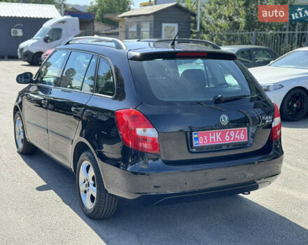 Черный Шкода Фабия, объемом двигателя 1.4 л и пробегом 198 тыс. км за 5800 $, фото 4 на Automoto.ua