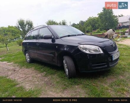 Черный Шкода Фабия, объемом двигателя 1.2 л и пробегом 225 тыс. км за 5300 $, фото 2 на Automoto.ua