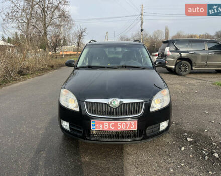 Черный Шкода Фабия, объемом двигателя 1.6 л и пробегом 169 тыс. км за 6350 $, фото 18 на Automoto.ua