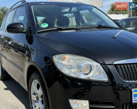 Черный Шкода Фабия, объемом двигателя 1.4 л и пробегом 198 тыс. км за 5800 $, фото 26 на Automoto.ua