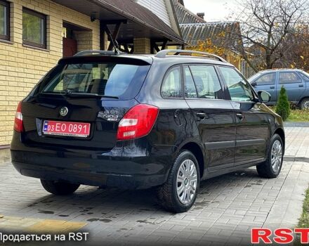 Черный Шкода Фабия, объемом двигателя 1.6 л и пробегом 185 тыс. км за 6100 $, фото 11 на Automoto.ua