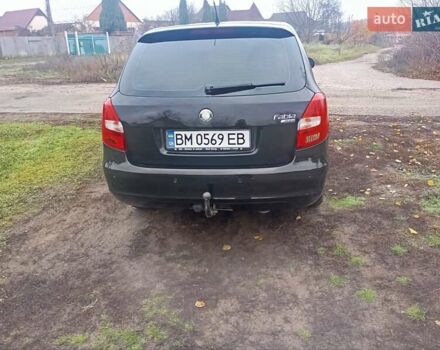 Черный Шкода Фабия, объемом двигателя 1.39 л и пробегом 186 тыс. км за 4750 $, фото 7 на Automoto.ua