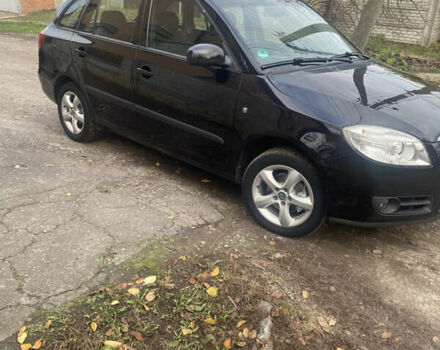 Черный Шкода Фабия, объемом двигателя 1.6 л и пробегом 172 тыс. км за 5950 $, фото 5 на Automoto.ua