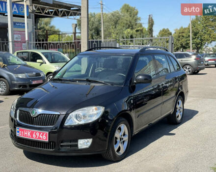 Черный Шкода Фабия, объемом двигателя 1.4 л и пробегом 198 тыс. км за 5800 $, фото 2 на Automoto.ua