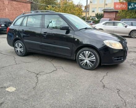 Черный Шкода Фабия, объемом двигателя 1.4 л и пробегом 194 тыс. км за 5500 $, фото 9 на Automoto.ua