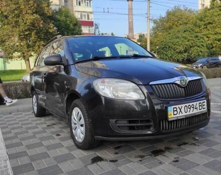 Чорний Шкода Фабія, об'ємом двигуна 1.39 л та пробігом 163 тис. км за 4600 $, фото 8 на Automoto.ua