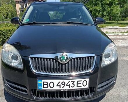 Черный Шкода Фабия, объемом двигателя 1.4 л и пробегом 142 тыс. км за 5450 $, фото 10 на Automoto.ua