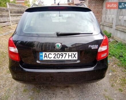 Черный Шкода Фабия, объемом двигателя 1.2 л и пробегом 192 тыс. км за 4250 $, фото 3 на Automoto.ua