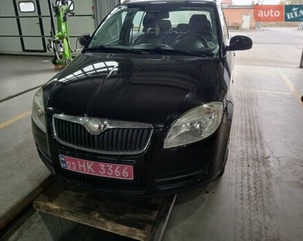 Черный Шкода Фабия, объемом двигателя 1.4 л и пробегом 194 тыс. км за 5500 $, фото 16 на Automoto.ua
