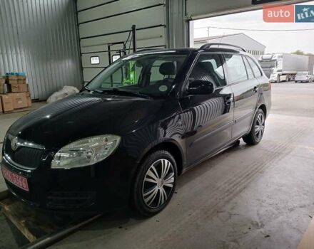 Черный Шкода Фабия, объемом двигателя 1.4 л и пробегом 194 тыс. км за 5500 $, фото 20 на Automoto.ua