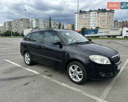 Черный Шкода Фабия, объемом двигателя 1.2 л и пробегом 220 тыс. км за 5390 $, фото 3 на Automoto.ua