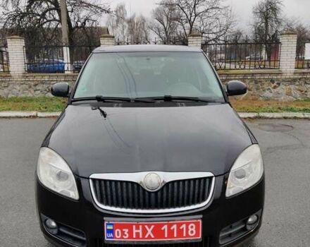 Черный Шкода Фабия, объемом двигателя 1.4 л и пробегом 201 тыс. км за 5750 $, фото 9 на Automoto.ua
