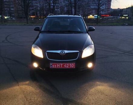 Черный Шкода Фабия, объемом двигателя 1.4 л и пробегом 197 тыс. км за 5800 $, фото 44 на Automoto.ua