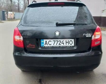 Черный Шкода Фабия, объемом двигателя 1.4 л и пробегом 188 тыс. км за 5440 $, фото 2 на Automoto.ua