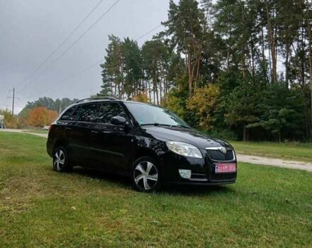 Черный Шкода Фабия, объемом двигателя 1.6 л и пробегом 212 тыс. км за 6700 $, фото 13 на Automoto.ua