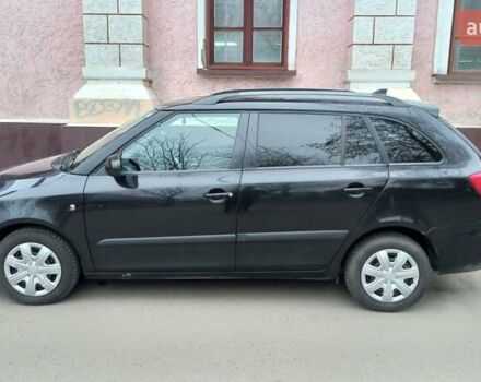 Черный Шкода Фабия, объемом двигателя 1.4 л и пробегом 188 тыс. км за 5440 $, фото 3 на Automoto.ua