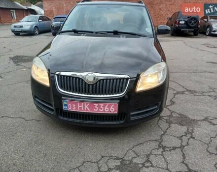 Черный Шкода Фабия, объемом двигателя 1.4 л и пробегом 194 тыс. км за 5500 $, фото 10 на Automoto.ua