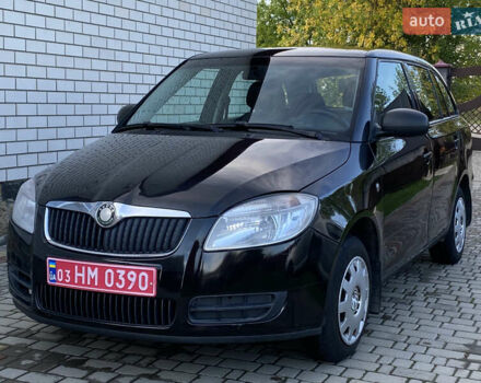 Черный Шкода Фабия, объемом двигателя 1.4 л и пробегом 295 тыс. км за 4350 $, фото 6 на Automoto.ua