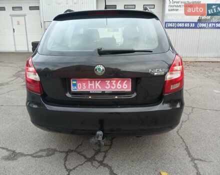 Черный Шкода Фабия, объемом двигателя 1.4 л и пробегом 194 тыс. км за 5500 $, фото 12 на Automoto.ua