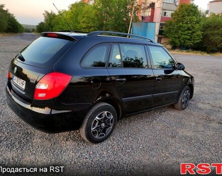 Черный Шкода Фабия, объемом двигателя 1.4 л и пробегом 250 тыс. км за 4900 $, фото 6 на Automoto.ua