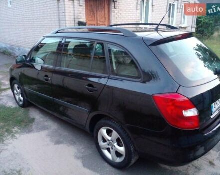 Черный Шкода Фабия, объемом двигателя 1.2 л и пробегом 170 тыс. км за 5400 $, фото 16 на Automoto.ua
