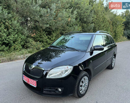 Черный Шкода Фабия, объемом двигателя 1.4 л и пробегом 173 тыс. км за 5350 $, фото 7 на Automoto.ua