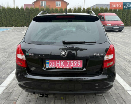 Черный Шкода Фабия, объемом двигателя 1.4 л и пробегом 189 тыс. км за 8500 $, фото 3 на Automoto.ua