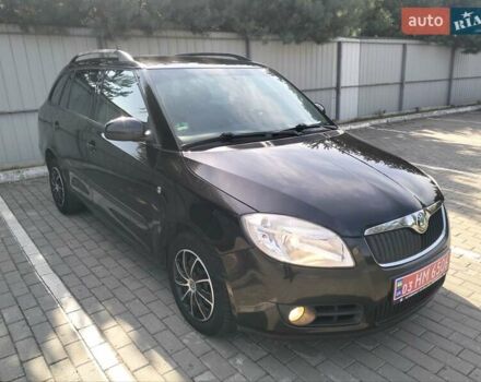 Черный Шкода Фабия, объемом двигателя 1.4 л и пробегом 245 тыс. км за 5300 $, фото 7 на Automoto.ua