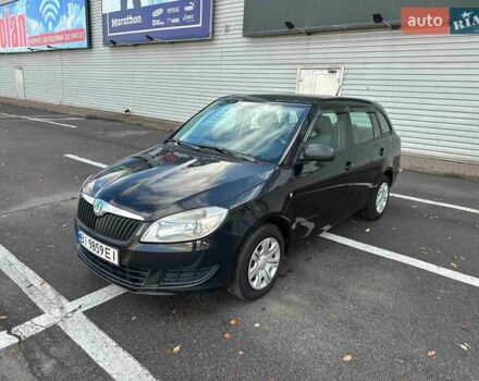 Черный Шкода Фабия, объемом двигателя 1.6 л и пробегом 195 тыс. км за 5500 $, фото 7 на Automoto.ua