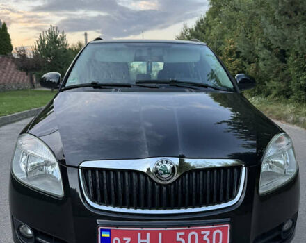 Черный Шкода Фабия, объемом двигателя 1.4 л и пробегом 173 тыс. км за 5350 $, фото 11 на Automoto.ua