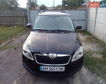 Черный Шкода Фабия, объемом двигателя 1.2 л и пробегом 170 тыс. км за 5400 $, фото 10 на Automoto.ua