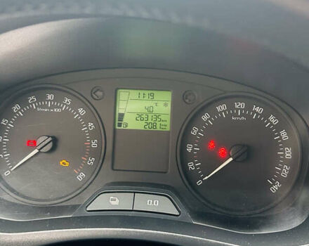 Черный Шкода Фабия, объемом двигателя 1.6 л и пробегом 263 тыс. км за 5700 $, фото 6 на Automoto.ua