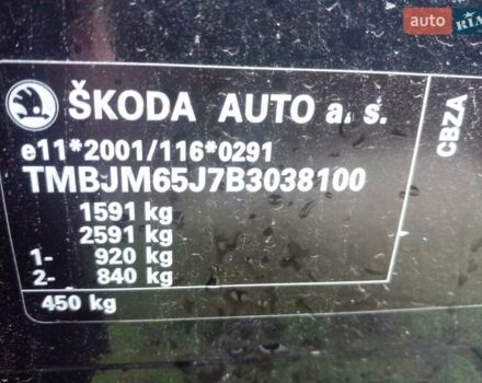 Черный Шкода Фабия, объемом двигателя 1.2 л и пробегом 170 тыс. км за 5400 $, фото 17 на Automoto.ua