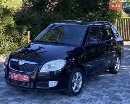 Черный Шкода Фабия, объемом двигателя 1.6 л и пробегом 197 тыс. км за 6300 $, фото 7 на Automoto.ua