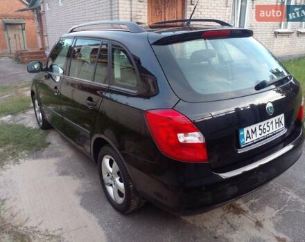 Черный Шкода Фабия, объемом двигателя 1.2 л и пробегом 170 тыс. км за 5400 $, фото 7 на Automoto.ua