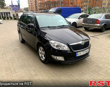 Черный Шкода Фабия, объемом двигателя 1.2 л и пробегом 280 тыс. км за 5350 $, фото 1 на Automoto.ua